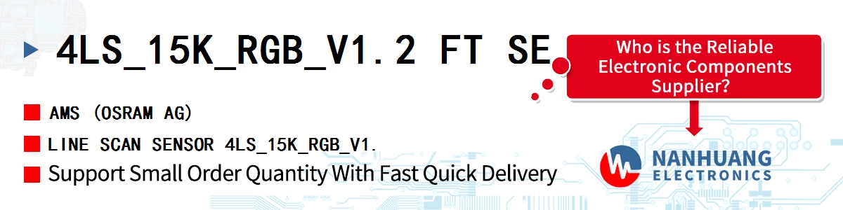 4LS_15K_RGB_V1.2 FT SE AMS LINE SCAN SENSOR 4LS_15K_RGB_V1.