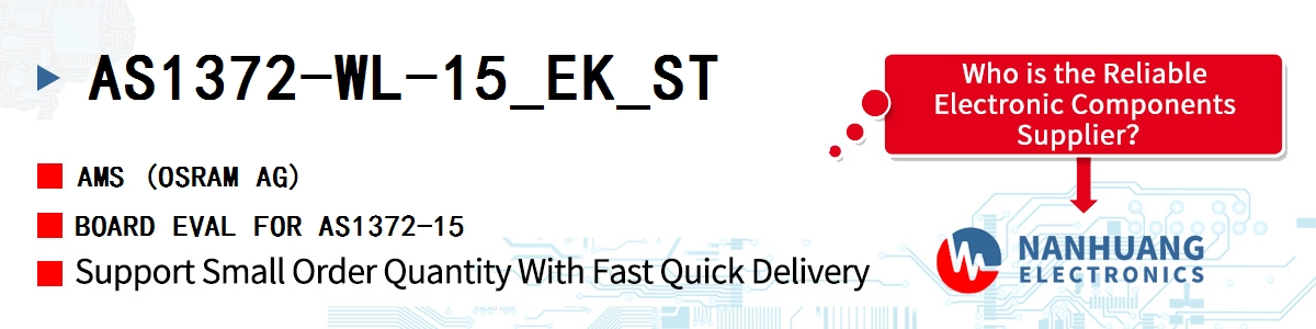 AS1372-WL-15_EK_ST AMS BOARD EVAL FOR AS1372-15