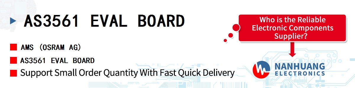 AS3561 EVAL BOARD AMS AS3561 EVAL BOARD