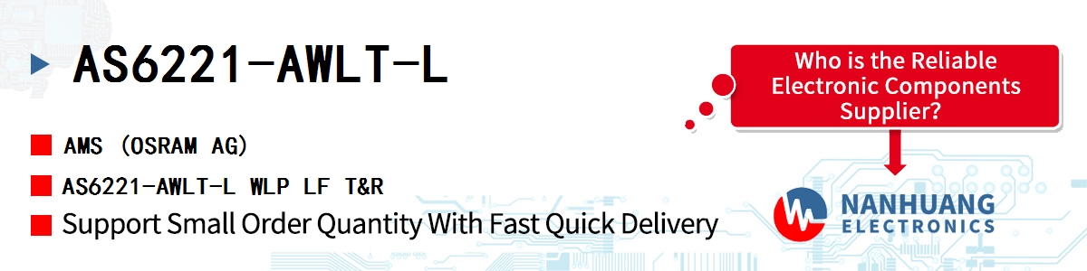 AS6221-AWLT-L AMS AS6221-AWLT-L WLP LF T&R