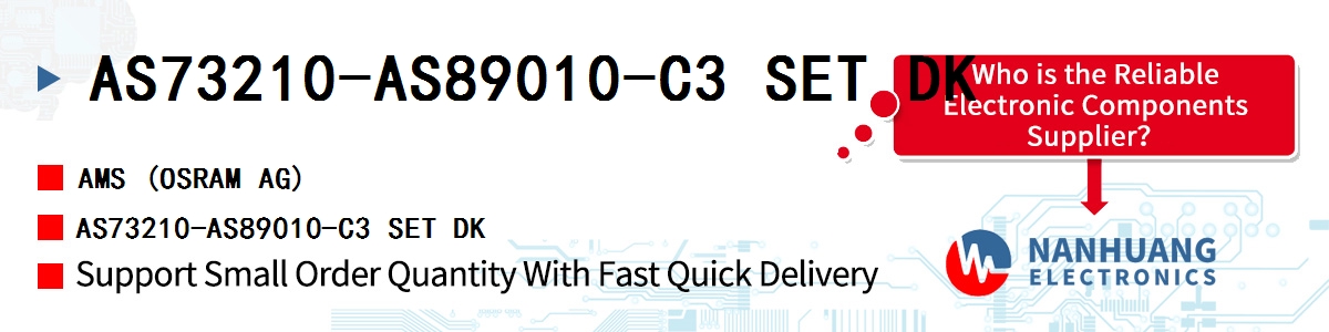 AS73210-AS89010-C3 SET DK AMS AS73210-AS89010-C3 SET DK