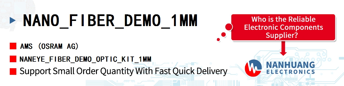 NANO_FIBER_DEMO_1MM AMS NANEYE_FIBER_DEMO_OPTIC_KIT_1MM